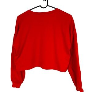 Cropped Long-Sleeve Tee